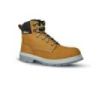 Upower Taxi L Botines de Seguridad - Talla 45 - Empeine Nubuck Hidrofugo, Puntal Composite, Antiperforacion Acero Inoxidable, Suela Antideslizante, Proteccion S3 FO SR - Color Beige