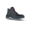 Upower Enough S Calzado de Seguridad - Talla 41 - Botines Ligeros, Microfibra Hidrofuga, Proteccion S3 CI HI SRC ESD, Antideslizante, Puntal AirToe Composite, Resistente a Bacterias y Quimicos - Color Negro