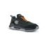 Upower Match S Calzado de Seguridad - Talla 45 - Gamuza Suave, Mesh Transpirable, Puntal Composite, Antiperforacion, Antideslizante, Suela Doble Densidad, Proteccion S1P FO SR - Color Negro