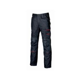 Upower Free Pantalon Multifuncional - Talla 60 - Multiples Bolsillos, Rodilleras Resistentes, Detalles Reflectantes, Costura Triple, Cierre Resistente, Proteccion DPI1 - Color Azul Marino