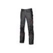 Upower Free Pantalon Multifuncional - Talla 60 - Multiples Bolsillos, Rodilleras Resistentes, Detalles Reflectantes, Costuras Triples, Proteccion DPI1, Cierre Resistente - Color Gris Meteorito