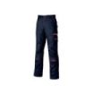 Upower Nimble Pantalon de Trabajo Confortable - Talla 54 - Multiples Bolsillos, Cintura Elastica, Costuras Triples, Proteccion DPI1, Resistente al Desgaste, Porta-Tarjetas, Portaherramientas - Color Azul Marino