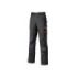 Upower Nimble Pantalon de Trabajo en Sarga de Polialgodon - Talla 52 - Multiples Bolsillos, Refuerzos en Velcro, Cintura Elastica, Proteccion DPI1, Cierre Cremallera y Boton Resistente - Color Gris Meteorito