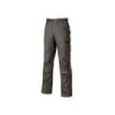 Upower Nimble Pantalon de Trabajo con Multiples Bolsillos - Talla 60 - Cintura Elastica, Costuras Triples, Proteccion DPI1, Resistente al Desgaste - Color Gris Piedra