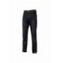 Upower Romeo Vaqueros de Trabajo Elasticos - Talla 33 - Comodidad Prolongada, Multibolsillos, Ajuste Slim Fit, Proteccion DPI1 - Color Negro Carbon