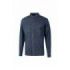 Upower Maple Camisa de Trabajo de Alta Calidad - Talla 3XL - Tela Reciclada, Bolsillos con Solapas, Cierre a Presion, Orificio Porta Plumas, Cuello Bordado, Puños Ajustables, Proteccion DPI1 - Color Azul Marino
