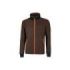 Upower Bark Chaqueta de Felpa Osito - Talla 2XL - Aislamiento Termico Pelo Alto, Insertos Elastizados, Multiples Bolsillos con Cierre, Proteccion DPI1, Cordon Anti-Enredo Regulable - Color Chocolate