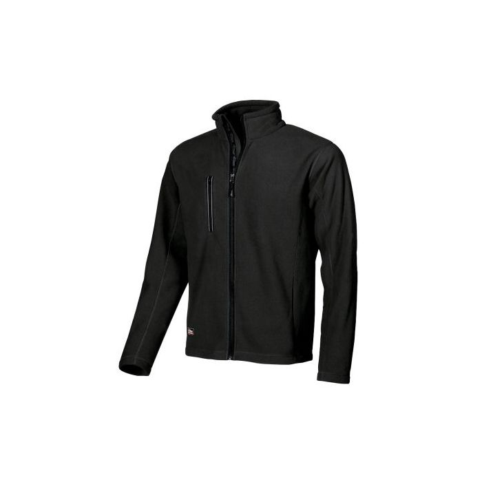 Upower Warm Chaqueta de Lana - Talla S - Comodidad y Durabilidad, Cremallera Interna, Proteccion DPI1, Diseño Adaptable, Ropa de Trabajo - Color Negro Carbon