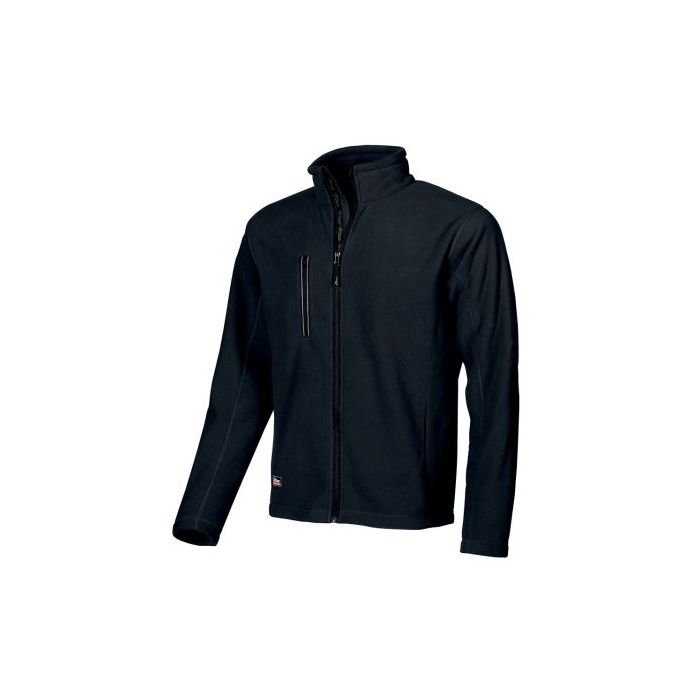 Upower Warm Chaqueta de Lana - Talla M - Comodidad y Durabilidad, Cremallera Interna, Proteccion DPI1, Material 100% Poliester - Color Azul Marino