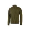 Upower Artic Sudadera con Cremallera - Talla L - Puños Microfleece con Agujero para Pulgar, Proteccion DPI1, Diseño Duradero y Confortable - Color Verde Oscuro