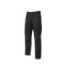 Upower Ocean Pantalon de Trabajo en Algodon Elastico - Talla 3XL - Multiples Bolsillos, Cierre con Cremallera, Refuerzo en Rodillas, Cinta Reflex, Ajuste Slim Fit, Proteccion DPI1 - Color Negro Carbon