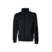 Upower Snug Sudadera Acolchada con Cremallera - Talla M - Bolsillos con Microfibra, Refuerzos Antiabrasion, Insertos Reflectantes, Proteccion DPI1 - Color Negro Carbon
