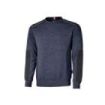 Upower Ryke Sudadera Cepillada Cuello Redondo - Talla L - Bolsillo Antebrazo, Refuerzos Antidesgaste, Elementos Reflectantes, Proteccion DPI1 - Color Azul Marino