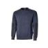 Upower Ryke Sudadera Cepillada Cuello Redondo - Talla S - Bolsillo en Antebrazo, Refuerzos en Antebrazos y Hombros, Elementos Reflectantes, Proteccion DPI1 - Color Azul Marino