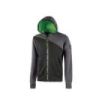 Upower Jupiter Sudadera de Trabajo - Talla 4XL - Cremallera Impermeable, Capucha Ajustable, Bolsillos Practicos, Diseño con Piping Fluo, Puños Elasticos, Bajo Acanalado - Color Gris Asfalto
