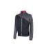 Upower Uranus Lady Sudadera de Trabajo para Mujer - Talla M - Cremallera Impermeable, Ribetes Fluorescentes, sin Capucha, Algodon y Poliester, Proteccion DPI1 - Color Gris Fucsia