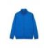 Upower Sotra Sudadera de Trabajo sin Capucha - Talla M - Cremallera, Polialgodon Perchado, Diseño Ergonomico, Puños y Dobladillo Elastico, Bolsillos Laterales, Proteccion DPI1 - Color Azul Regio