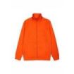 Upower Sotra Sudadera de Trabajo sin Capucha - Talla L - Cremallera, Polialgodon Perchado, Diseño Ergonomico, Puños y Dobladillo Elastico, Bolsillos Laterales, Proteccion DPI1 - Color Naranja