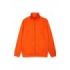 Upower Sotra Sudadera de Trabajo sin Capucha - Talla M - Cremallera, Polialgodon Perchado, Diseño Ergonomico, Puños y Dobladillo Elastico, Bolsillos Laterales, Proteccion DPI1 - Color Naranja