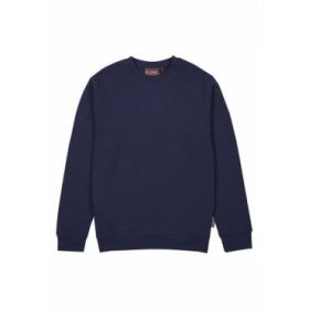 Upower Ombo Sudadera Cuello Redondo Alta Calidad - Talla L - Comodidad y Durabilidad, Polialgodon Suave y Resistente, Ajuste Perfecto, Proteccion DPI1 - Color Azul Marino