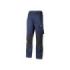 Upower Mallorca Pantalon de Trabajo Ergonomico - Talla M - Algodon Elastico, Cintura Elastica, Multiples Bolsillos, Refuerzos Estrategicos, Detalles Reflectantes, Triple Costura - Color Azul Oscuro Westlake