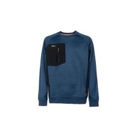 Upower York Sudadera Polar Cuello Redondo - Talla S - Peso Ligero, Proteccion Termica - Color Azul Marino