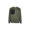 Upower York Sudadera Polar - Talla L - Cuello Redondo, Proteccion Termica - Color Verde Oscuro