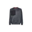 Upower York Sudadera Polar Cuello Redondo - Talla 5XL - Color Gris Meteorito