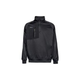 Upower Leeds Sudadera Polar - Talla 2XL - Proteccion Contra el Frio - Color Negro Carbon