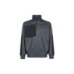 Upower Leeds Sudadera Polar - Talla M - Proteccion Termica, Tejido Suave, Ajuste Comodo - Color Gris Meteorito