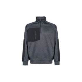 Upower Leeds Sudadera Polar - Talla S - Proteccion Termica, Tejido Suave, Ajuste Comodo - Color Gris Meteorito