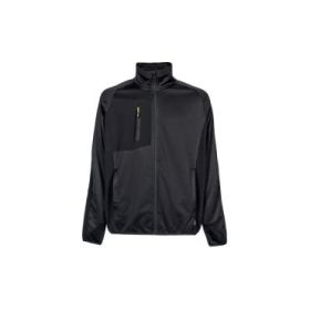 Upower Hull Sudadera Polar - Talla S - Tipo Cremallera Zip - Color Negro Carbon