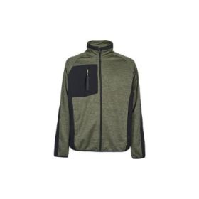 Upower Hull Sudadera Polar Tipo Cremallera Zip - Talla M - Proteccion Contra el Frio, Peso Ligero - Color Verde Oscuro
