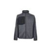 Upower Hull Sudadera Polar - Talla XL - Tipo Cremallera Zip - Color Gris Meteorito
