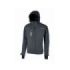 Upower Space Chaqueta Softshell - Talla 4XL - Membrana U-Tex, Repelente al Agua, a Prueba de Viento, Forro Micropolar, Capucha Desmontable, Bolsillos Avanzados, Proteccion DPI1 - Color Gris Asfalto