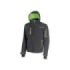Upower Space Chaqueta Softshell - Talla 5XL - Membrana U-Tex, Impermeable y Transpirable, Forro Micropolar, Capucha Desmontable, Bolsillos Avanzados, Proteccion DPI1 - Color Gris Asfalto Verdoso
