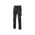 Upower World Pantalon Stretch Resistente - Talla XL - Secado Rapido, Bolsillos Multiples, Ajuste Retractil, Detalles Reflectantes, Costuras Triples, Proteccion DPI1 - Color Negro Carbon