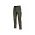 Upower World Pantalon Elastico y Resistente - Talla M - Repelente al Agua, Transpirable, Secado Rapido, Multiples Bolsillos, Cintura Ajustable, Proteccion DPI1 - Color Verde Oscuro