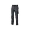 Upower World Pantalon Resistente y Transpirable - Talla M - Secado Rapido, Multiples Bolsillos Funcionales, Ajuste Retractil, Proteccion DPI1 - Color Gris Asfalto Verdoso