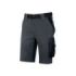 Upower Mercury Pantalon Corto de Alta Calidad - Talla S - Repelente al Agua, Transpirable, Secado Rapido, Cintura Ajustable, Proteccion Lumbar, Slim Fit, DPI1 - Color Gris Asfalto