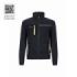 Upower Venus Sudadera Polar con Cremallera - Talla S - Transpirable, Confortable, Duradera, Acabados Hot Press, Proteccion DPI1, Tres Bolsillos con Cremallera - Color Negro Carbon