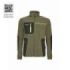 Upower Venus Sudadera Polar con Cremallera - Talla 2XL - Alta Transpirabilidad, Acabados Hot Press, Tres Bolsillos con Cremallera, Proteccion DPI1 - Color Verde Oliva
