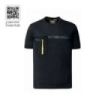 Upower Christal Camiseta Hombre con Termorregulacion Inteligente - Talla M - Efecto Antimicrobiano, Detalles Reflectantes, Bolsillo con Cremallera, Proteccion DPI1 - Color Negro Carbon