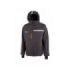 Upower Wink Chaqueta de Trabajo de Invierno - Talla XL - Acolchado de Grafeno, Impermeable, Capucha Fija Regulable, Multibolsillos, Detalles Reflectantes, Proteccion DPI1 - Color Gris Asfalto