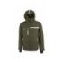 Upower Wink Chaqueta de Trabajo de Invierno - Talla 2XL - Acolchado de Grafeno, Impermeable, Capucha Regulable, Multibolsillos, Detalles Reflectantes, Proteccion DPI1 - Color Verde Oscuro