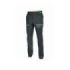 Upower Horizon Pantalones de Trabajo Elasticos - Talla M - Corte Jogging, Impermeables, Transpirables, Multibolsillo, Proteccion Lumbar, Cinta Reflectante, Proteccion DPI1 - Color Gris Asfalto Verdoso