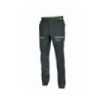 Upower Horizon Pantalones de Trabajo Elasticos - Talla S - Corte Jogging, Impermeables, Transpirables, Secado Rapido, Multibolsillo, Proteccion Lumbar, Cinta Reflectante, DPI1 - Color Gris Asfalto Verdoso