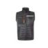 Upower Wall Chaleco de Trabajo con Relleno en Grafeno - Talla S - Termorregulacion Avanzada, Resistente al Agua, Propiedades Bacteriostaticas, Multibolsillos con Cierres Seguros - Color Gris Asfalto