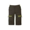 Upower Ares Bermudas de Trabajo con Corte Jogging - Talla XL - Cierre Resistente, Multibolsillos, Proteccion Lumbar, Cinta Reflectante, Impermeables - Color Verde Oscuro