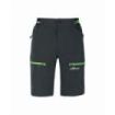 Upower Ares Bermudas de Trabajo con Corte Jogging - Talla M - Multibolsillos con Cremallera y Velcro, Proteccion Lumbar, Cinta Reflectante, Impermeables - Color Gris Asfalto Verdoso